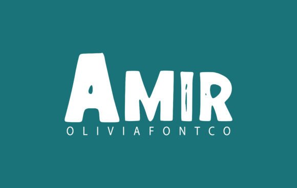 Amir Font: A Romantic Touch for Design