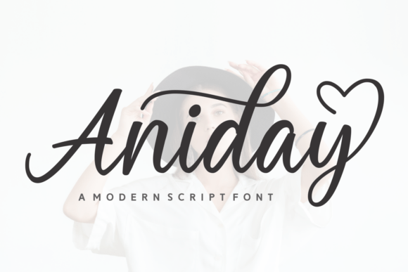 Aniday Script Font: A Heartfelt Way to Elevate Your Brand Identity