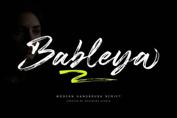 Bableya: A Modern Brush Font That Elevates Campaign Visuals