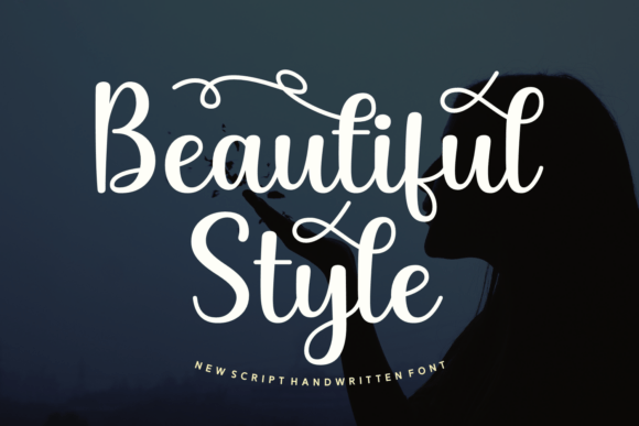 Beautiful Style Script Font for Editorial Design and Publishing