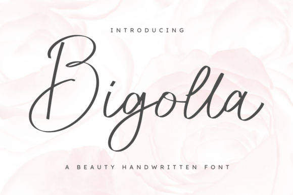 Bigolla Is the Handwritten Font That Brings Elegance to Real Branding Work