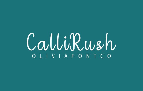 Callirush: A Handwritten Font That Brings Warmth to Your Brand