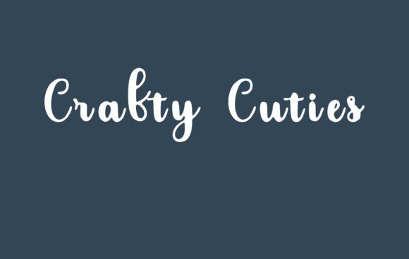 Crafty Cuties Font for Creative Makers