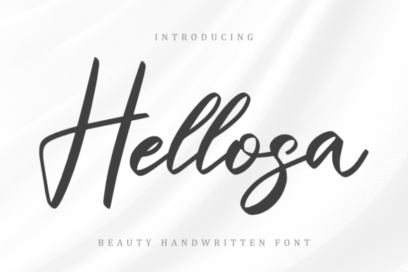 Hellosa: A Handwritten Font That Elevates Your Handmade Products