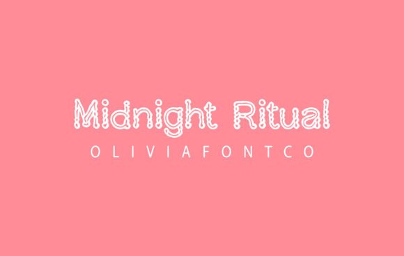 Midnight Ritual Font: Handwritten Style for Business Branding