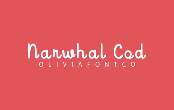 Narwhal Cod: A Handwritten Font for Authentic Branding