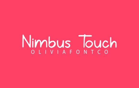 Nimbus Touch: A Handwritten Font for Warm, Romantic Branding
