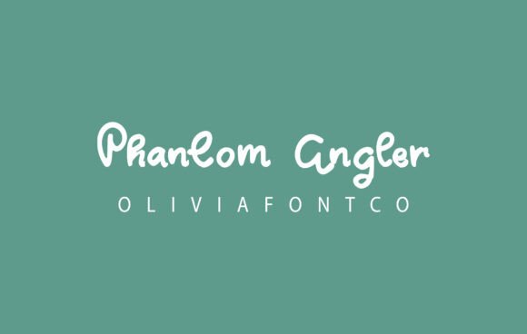 Phantom Angler: A Handwritten Font That Adds Romantic Charm to Your Brand