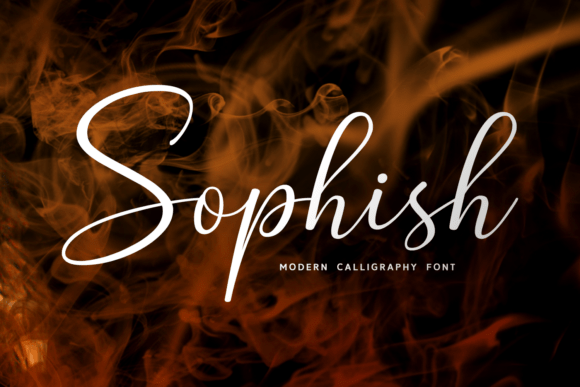 Sophish: A Refined Calligraphy Font for Editorial Storytelling