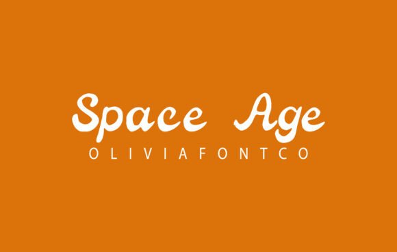 Space Age Font: A Handwritten Typeface That Brings Romance to Handmade Products