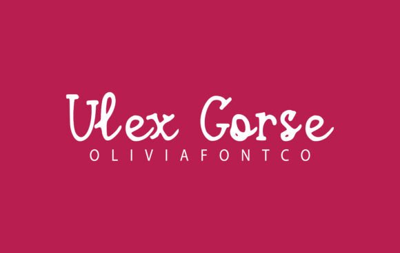 Ulex Gorse: A Handwritten Font Built for Romantic Branding