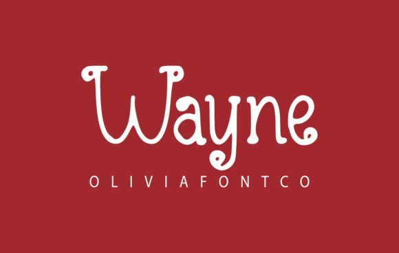 Wayne Font: A Handwritten Typeface for Handmade Sellers